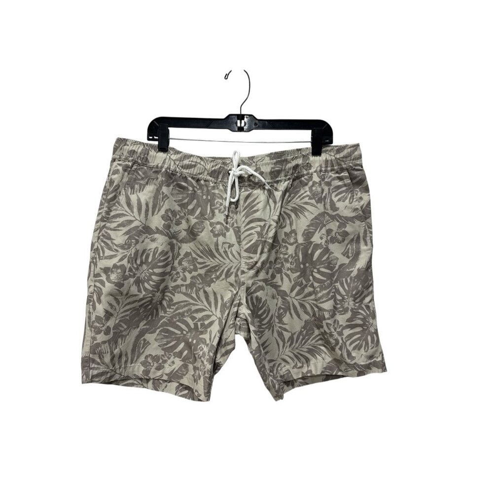UNISON Men Brown Palms Shorts XL - Picture 2 of 4